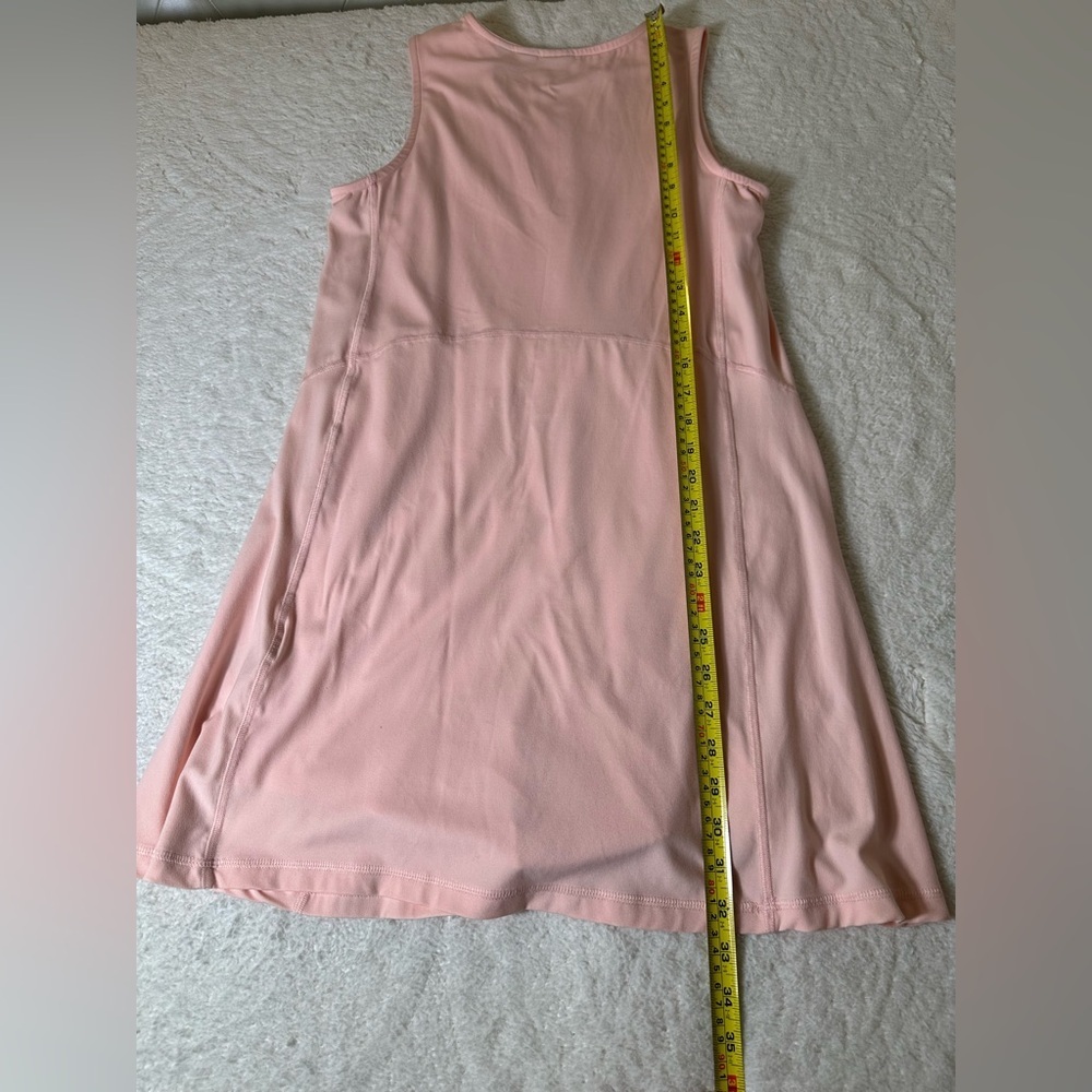 Crane pink athletic zipper-front sport dress. - Picture 5 of 5